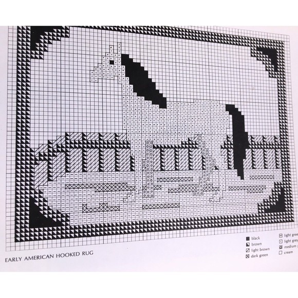 Miniature Needlepoint Rugs for Dollhouses : Charted for Easy Use by Susan... - Picture 10 of 10